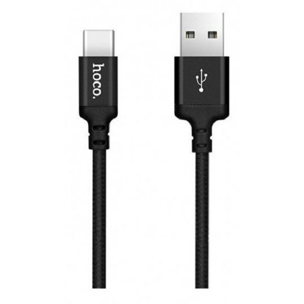 Кабель Hoco X14 Double PD Type-C to Lightning 2m Black Харків - зображення 1