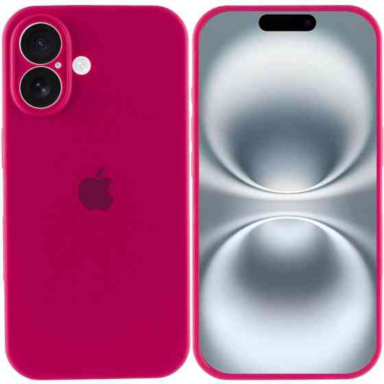 Чехол Silicone Case Full Camera Protective (AA) для Apple iPhone 16 (6.1") Херсон