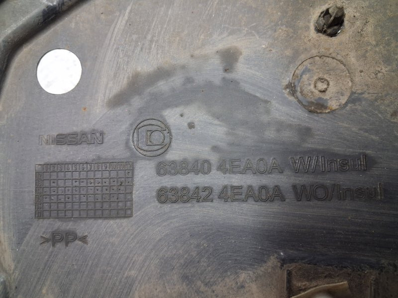 Подкрылок передний правый Nissan Qashqai 2013-2022 638404EA0A (Арт. 77480) Київ - зображення 8