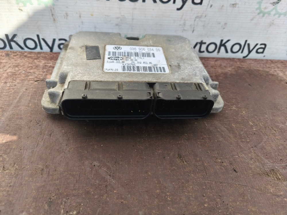 Блок управления двигателем VW Golf IV 1.6 бензин 1997-2003 (036906034DS) Ковель - изображение 2