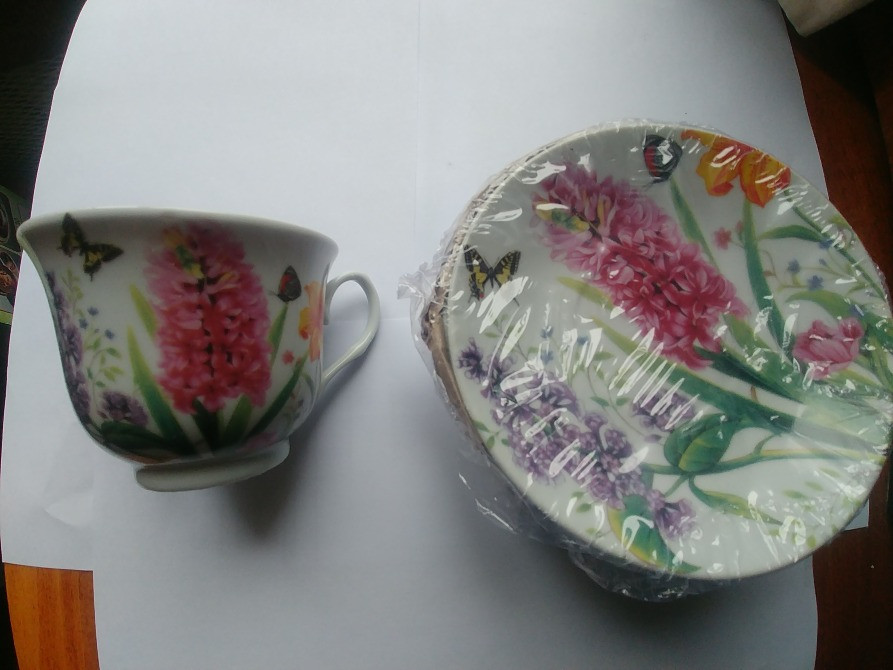 Чайний набір Interos 12 предметів на металевій стійці (новий) Лубны - изображение 3