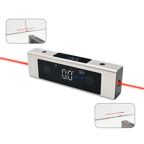 Цифровой уровень многофункциональный с лазером (4*90°) PROTESTER 5342 Харків