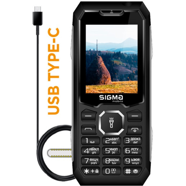 Телефон Sigma mobile X-Style 341 Bro Black (Код товару:40067) Харьков - изображение 2