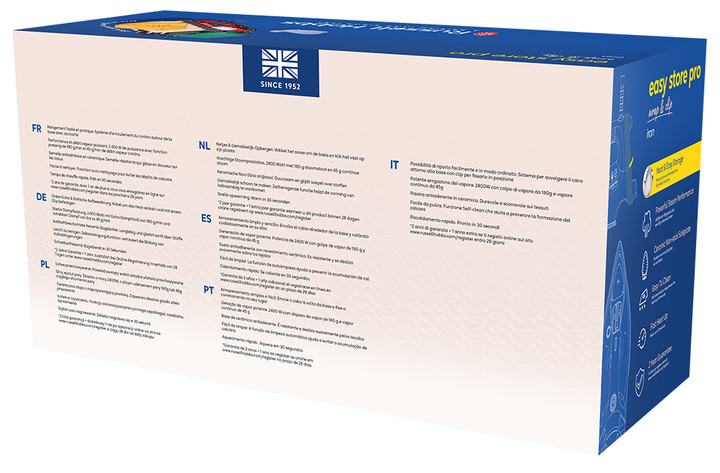 Утюг Russell Hobbs Easy Store Pro 26730-56 2400 Вт синий Киев - изображение 9