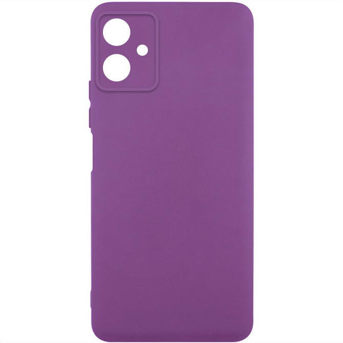 Чехол TPU GETMAN Liquid Silk Full Camera для Motorola Moto G54 Херсон - зображення 1