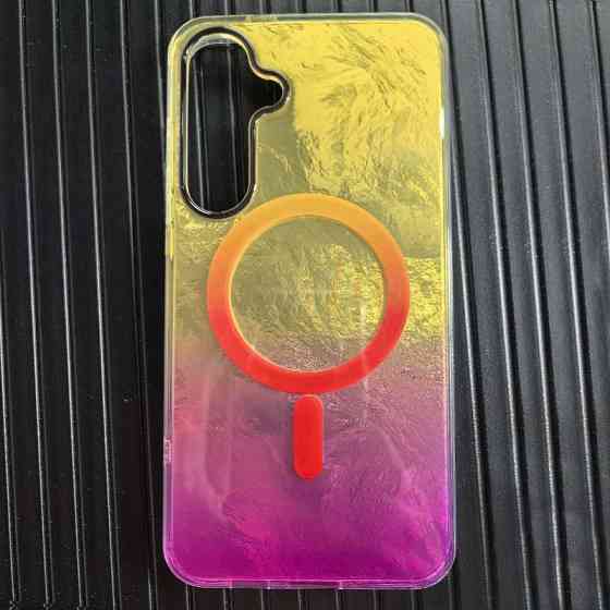 Чехол TPU Shiny Mountain Magnetic Fit для Samsung Galaxy S24 FE Херсон