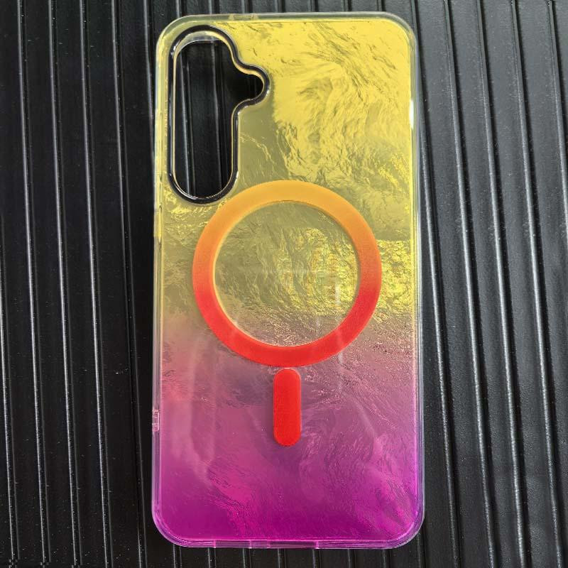Чехол TPU Shiny Mountain Magnetic Fit для Samsung Galaxy S24 FE Херсон - изображение 4