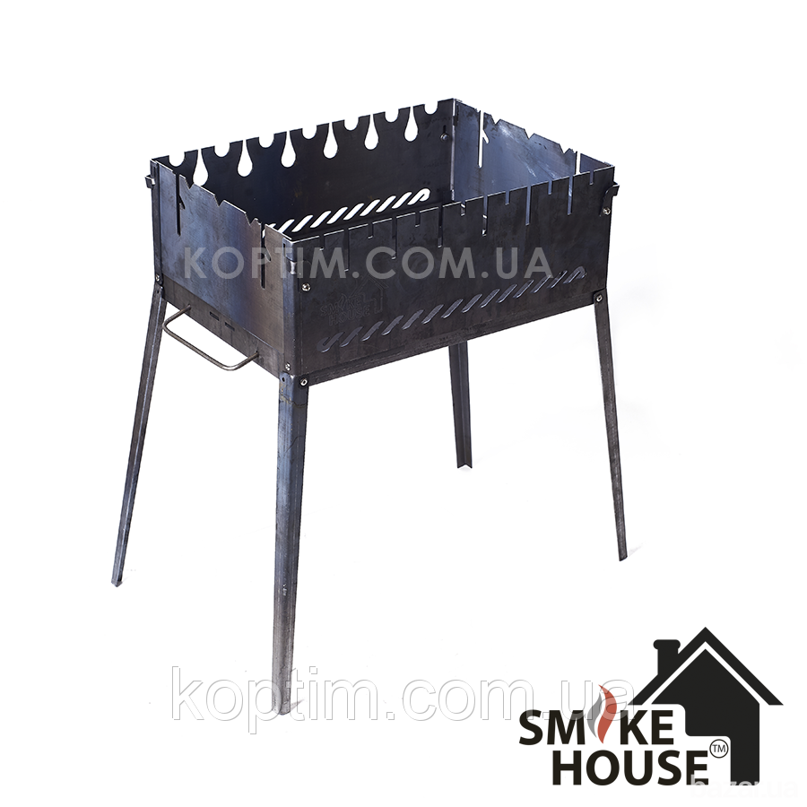 Мангал раскладной Smoke House Case 6 Харків - зображення 1