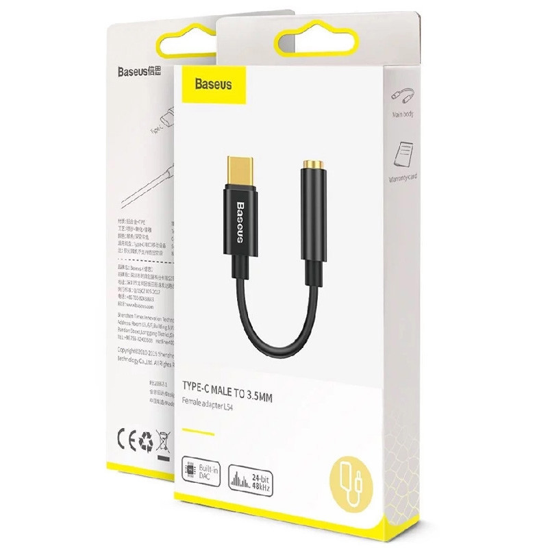 Переходник Baseus L54 Type-C to 3.5mm (CATL54) Херсон - изображение 6