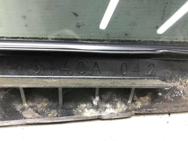 Стекло двери задней правой (форточка) Mitsubishi Lancer 10 1.8 БЕНЗИН 2007 (б/у) Київ - зображення 3