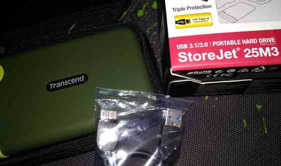 Новый внешний жесткий диск Transcend StoreJet 25M3G 2TB Полтава