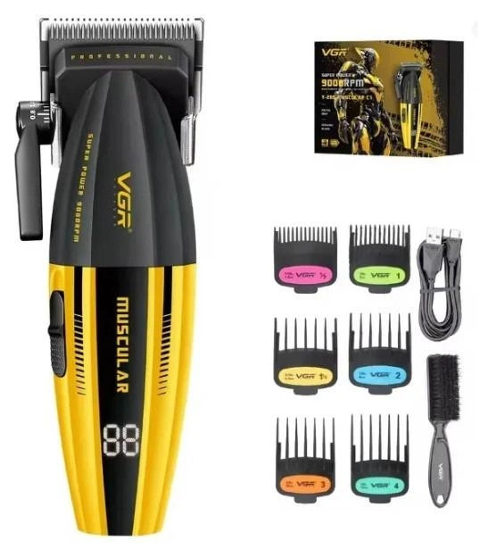 Машинка для стрижки аккумуляторная VGR V-285 5 Вт золотистая Київ - зображення 1