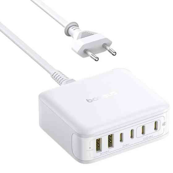 СЗУ Baseus EnerFill FH21 PD120W+QC3.0 6in1 (2USB-A/4C) (E0120T) Херсон