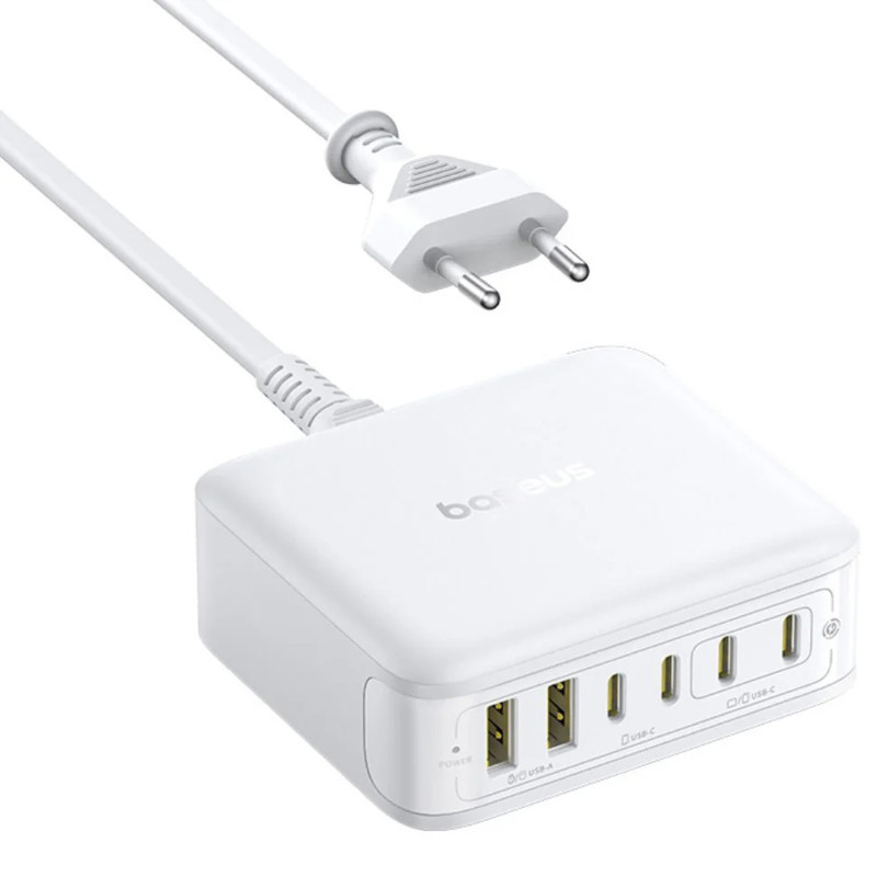 СЗУ Baseus EnerFill FH21 PD120W+QC3.0 6in1 (2USB-A/4C) (E0120T) Херсон - зображення 2