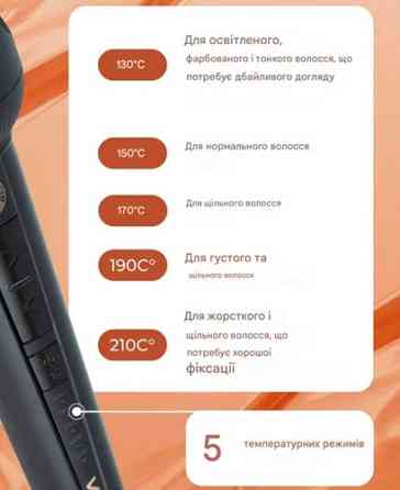 Плойка для волос VGR V-581 45 Вт черная Київ