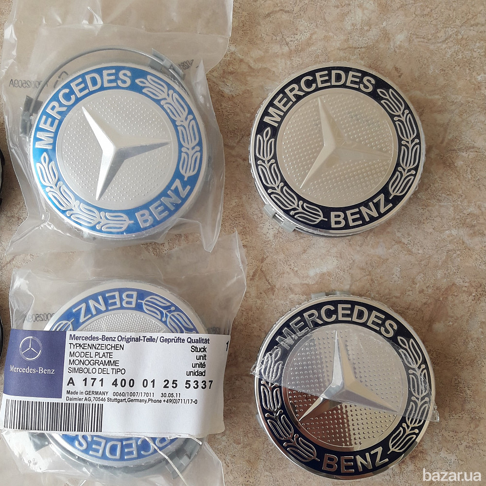 Колпачки (заглушки) для дисков Mersedes (Мерседес) Київ - зображення 6