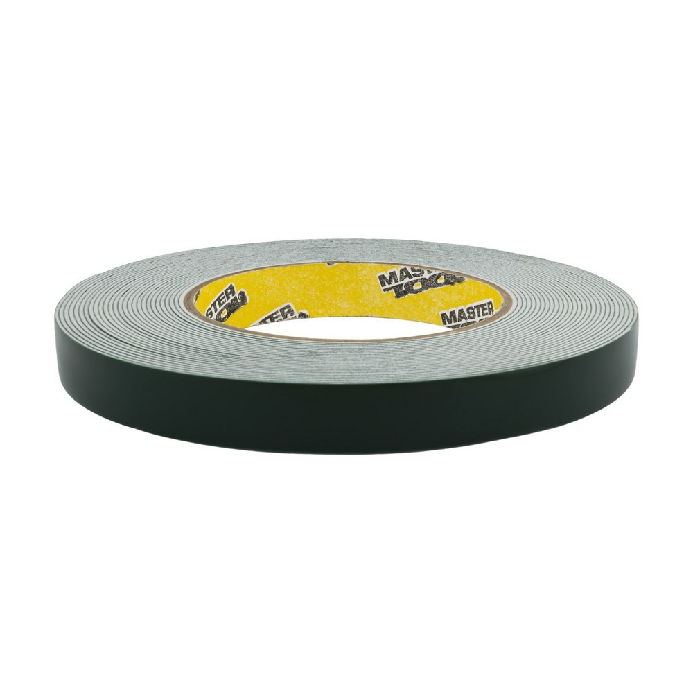 Лента двухсторонняя MASTERTOOL на вспененной основе 15 мм 10 м 77-5510 Харків - зображення 1