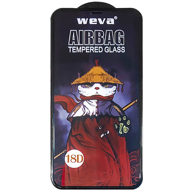 Защитное 2.5D стекло Weva AirBag (тех.пак) для Apple iPhone 11 Pro / X / XS (5.8") Херсон - изображение 4