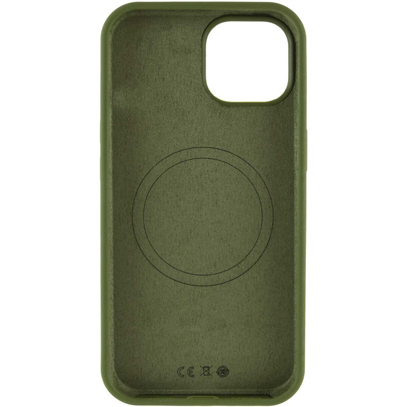 Чехол Silk Full Protective (AA) NO LOGO with Magnetic Fit для Apple iPhone 14 (6.1") Херсон - зображення 3