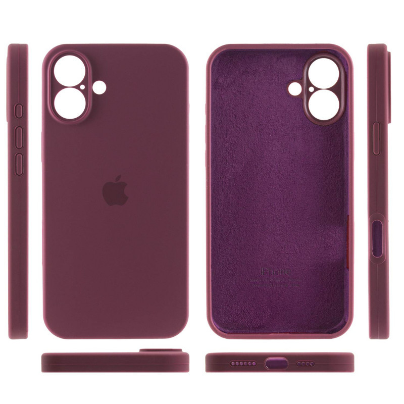Чехол Silicone Case Full Camera Protective (AA) для Apple iPhone 16 Plus (6.7") Херсон - изображение 4
