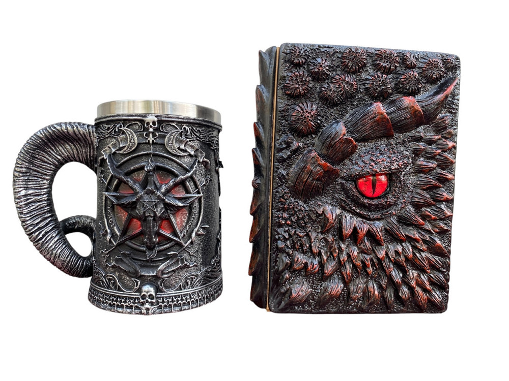 Подарочный набор Кухоль 3 Древние Боги и Блокнот 3 «Око Пламинного Дракона» Київ - зображення 1