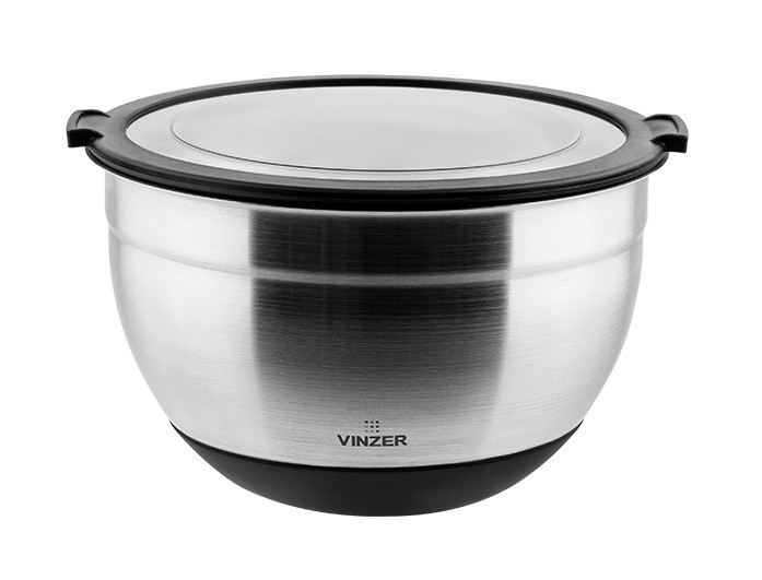 Миска з нержавіючої сталі Vinzer VZ-50343 2.5 л Київ - зображення 1