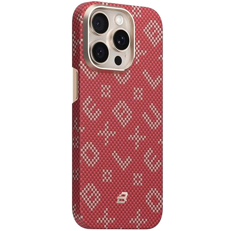 TPU+PC чехол Blueo Gilded Tactile Woven with Magnetic Fit для Apple iPhone 15 Pro Max (6.7") Херсон - зображення 1