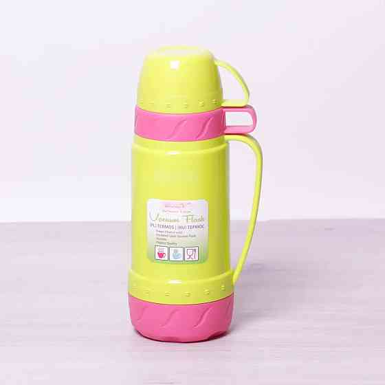 Термос питний з двома чашками Frico FRU-268-Green 600 мл зелений Київ