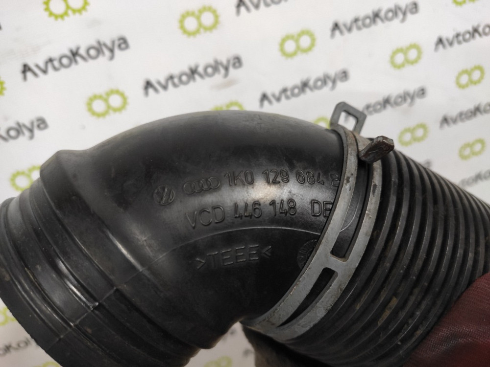 Патрубок воздушного фильтра VW Caddy 1.9 tdi 2004-2015 (1K0129684B) Ковель - зображення 3