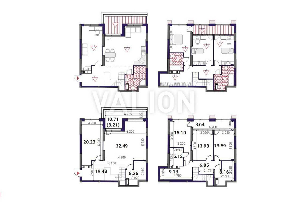 продажа 4-к квартира Киев, Дарницкий, 185000 $ Киев - изображение 10