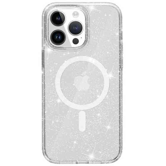 Чехол TPU Galaxy Sparkle (MagFit) для Apple iPhone 16 Pro Max (6.9") Херсон