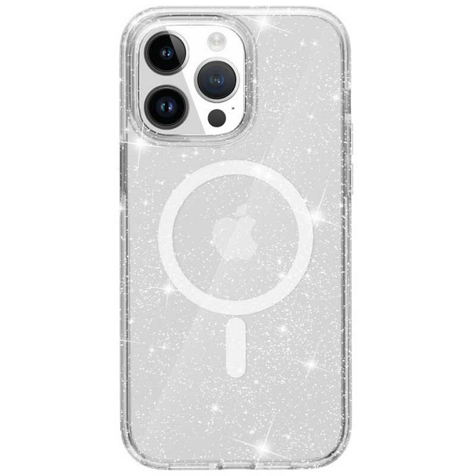 Чехол TPU Galaxy Sparkle (MagFit) для Apple iPhone 16 Pro Max (6.9") Херсон - зображення 4