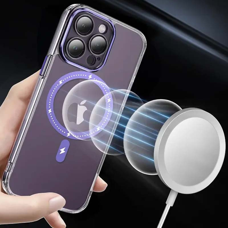 Чехол TPU+PC Colorful with Magnetic Fit для Apple iPhone 13 Pro (6.1") Херсон - изображение 12
