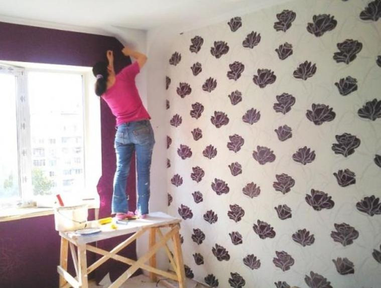 Поклейка обоев Маляр Покраска Київ - зображення 1