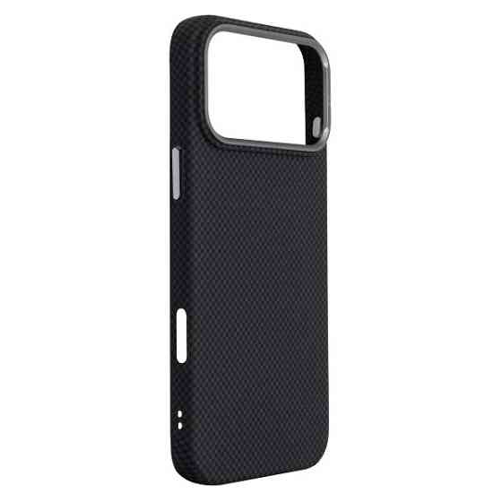 Чохол ArmorStandart LikeCarbon2 MagCase для Apple iPhone 17 Pro Max Kevlar Black (ARM88377) Харьков