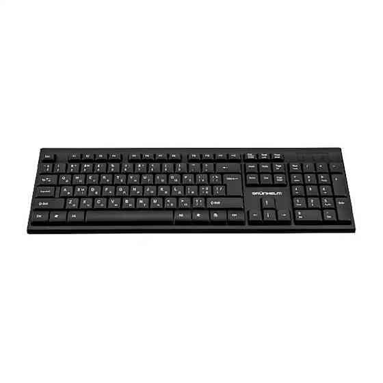 Клавиатура компьютерная проводная Grunhelm KB-102WD 1.3 м черная Київ