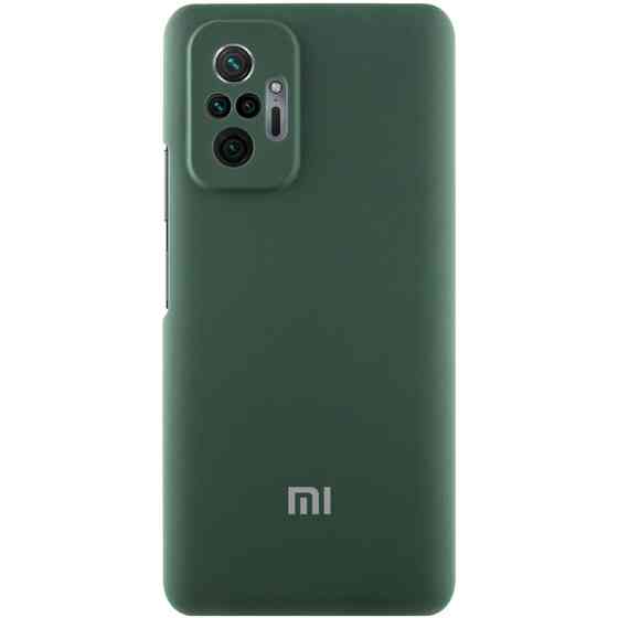 Чехол Silicone Cover Lakshmi Full Camera (AAA) with Logo для Xiaomi Redmi Note 10 Pro / 10 Pro Max Херсон