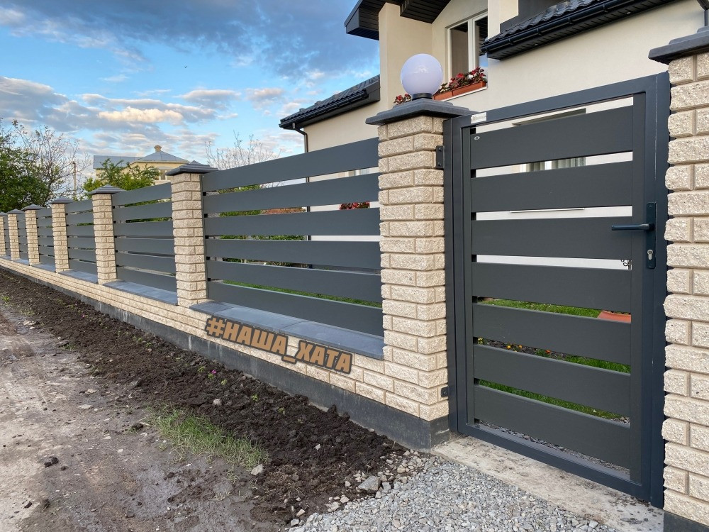 Паркан Ранчо Львів. Металеві ламелі на паркан Львів Львів - зображення 2