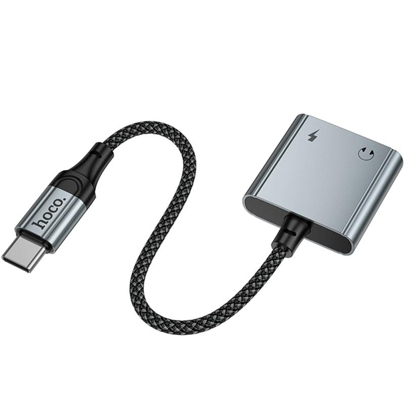Переходник Hoco UPA34A Type-C to Type-C*2 Херсон - зображення 3