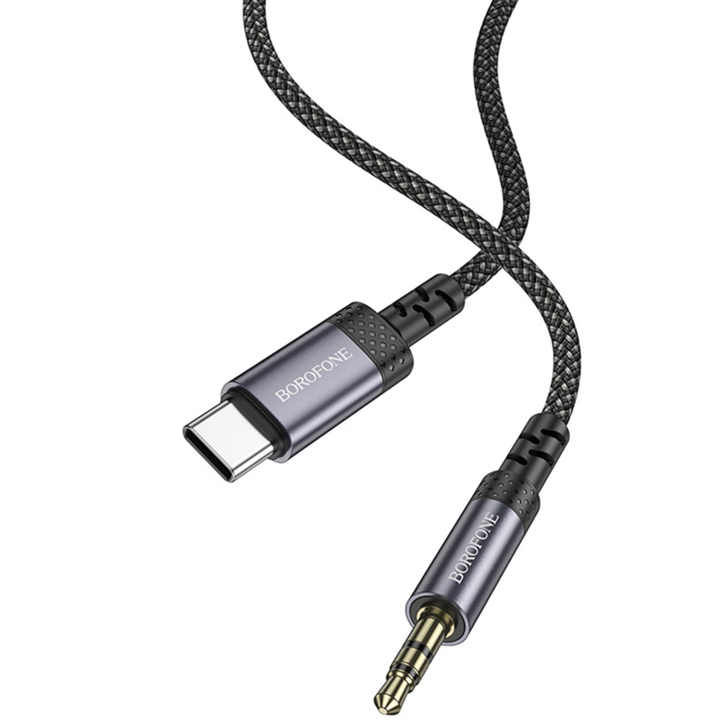Аудио кабель Aux Borofone BL24 Graceful Type-C to AUX 3.5mm) (1m) Херсон - изображение 6