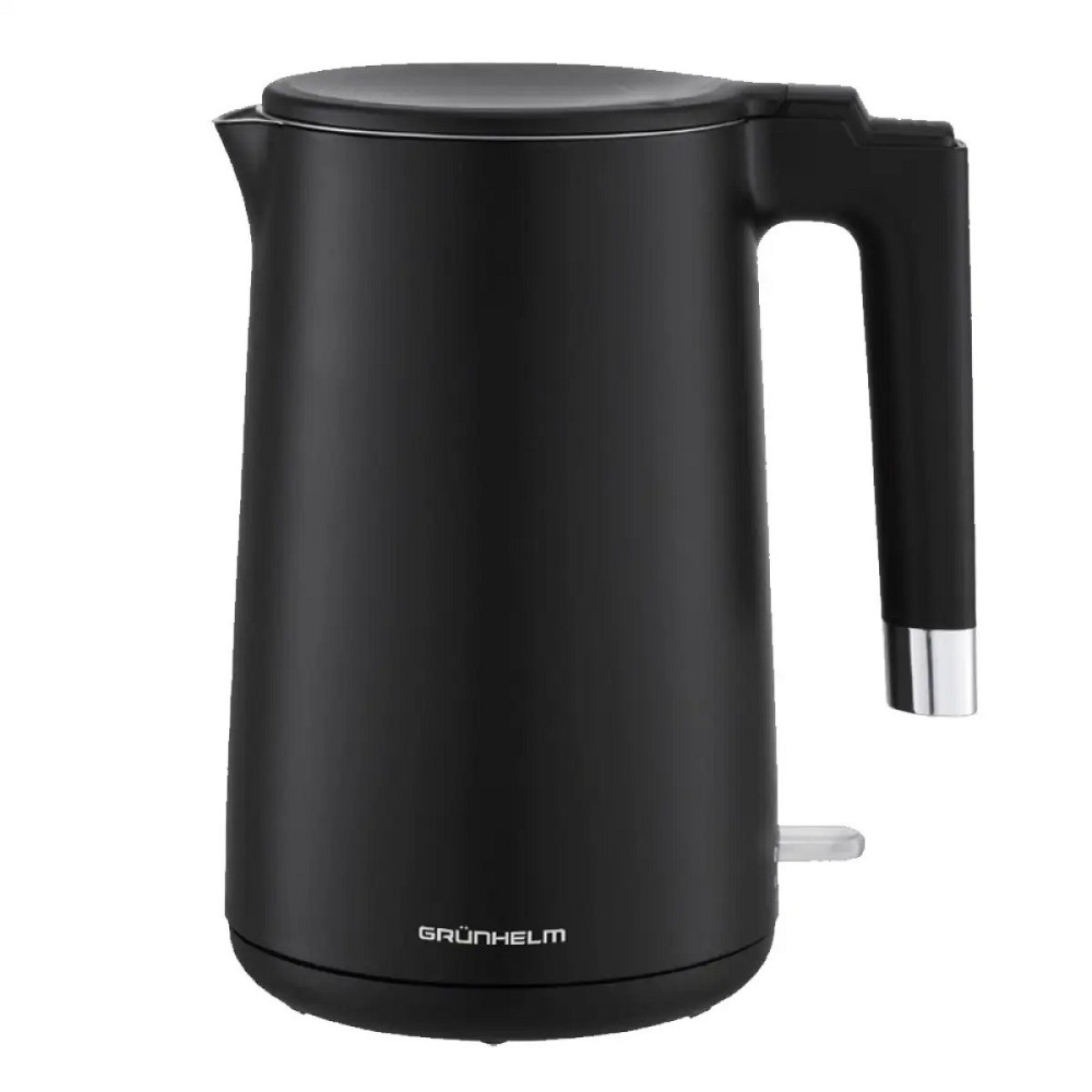 Электрочайник Grunhelm EKS-25020 1.7 л черный Київ - зображення 1