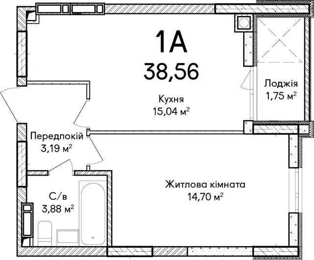 Продається шикарна 1к квартира в найекологічнішому районі Києва!
