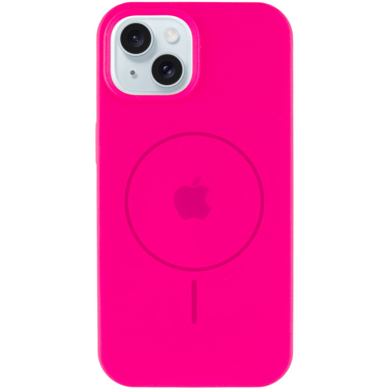 Чехол Silicone Case Full Protective (AA) with MagSafe для Apple iPhone 15 Plus (6.7") Херсон - изображение 2