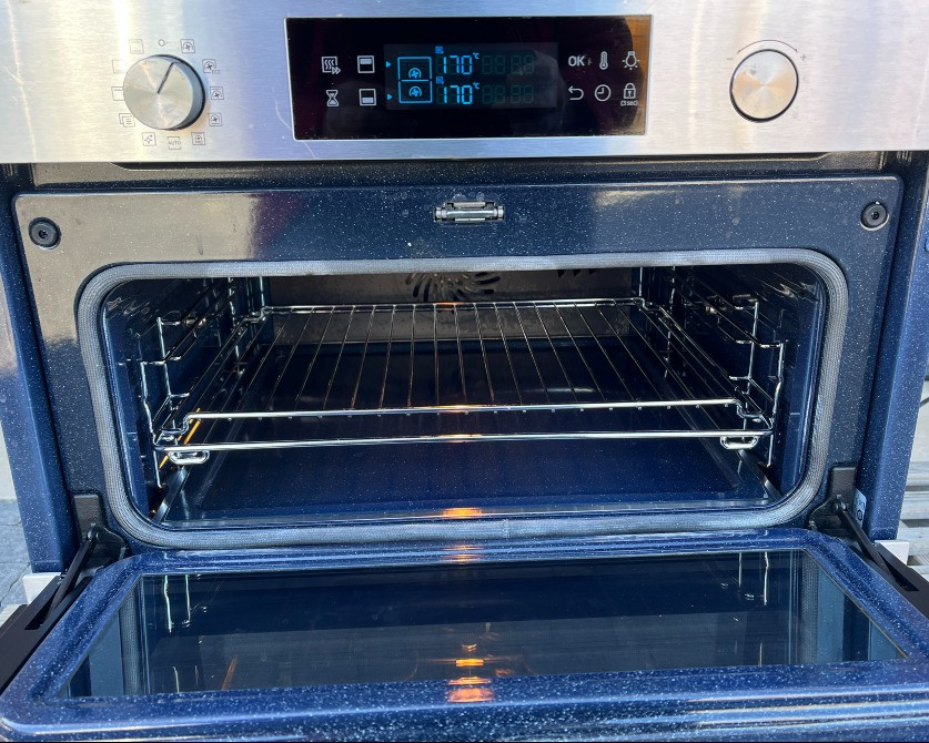 2021рік Духовка Samsung NV75N5641RS піроліз двійна конвекція Бережани - зображення 3