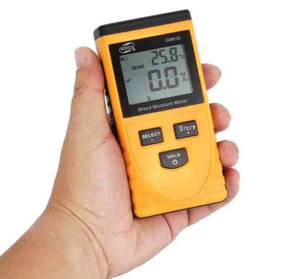 Бесконтактный влагомер стройматериалов 0,5-79,5% BENETECH GM630 Харків