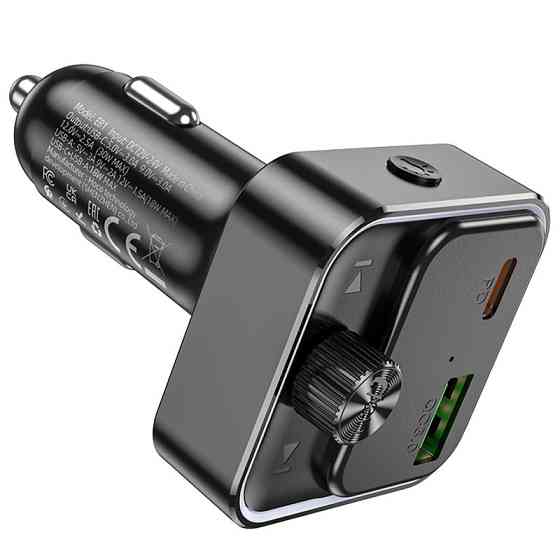АЗУ FM модулятор Hoco E81 Fantasy PD30W+QC3.0 (1USB-A/1C) Херсон