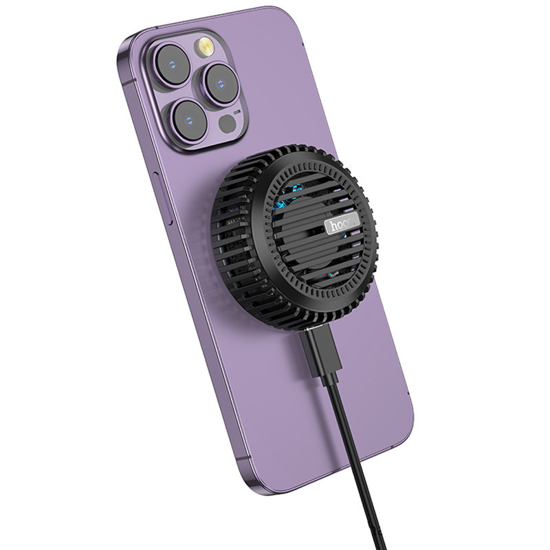 БЗУ Hoco CW57 Air-cooled 15W magnetic wireless fast charger Херсон - зображення 5