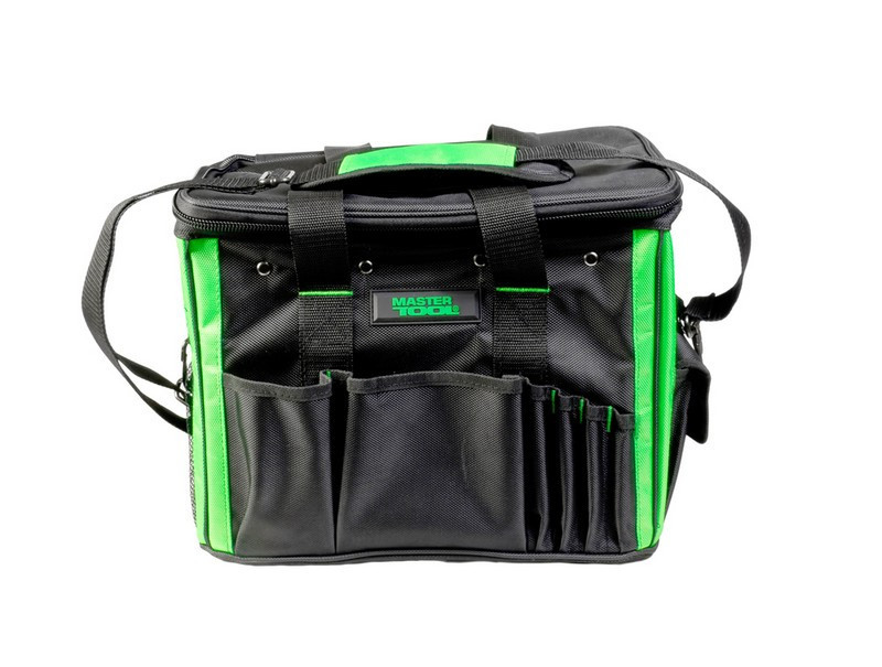 Сумка для инструментов MASTERTOOL 360х270х240 мм 23 кармана усиленное дно съемный ремешок 1680 DEN 7 Харків - зображення 6