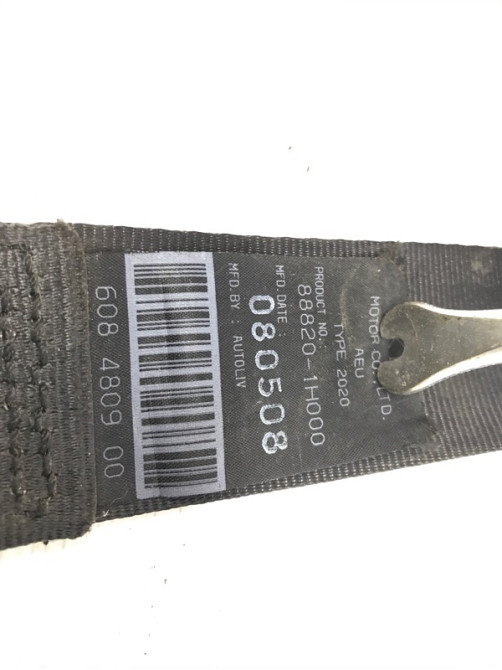 Ремень безопасности передний правый Kia Ceed 2006-2012 888201H000EQ (Арт. 43983) Київ - зображення 6