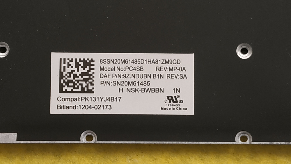 Клавиатура для LENOVO (IdeaPad 320-14 series) rus onyx black с подсветкой Одесса - изображение 3